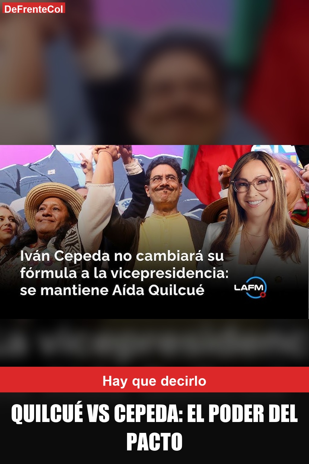 Benedetti propone frente amplio entre la U, el Pacto Histórico, el Liberal y los Verdes rumbo a 2026